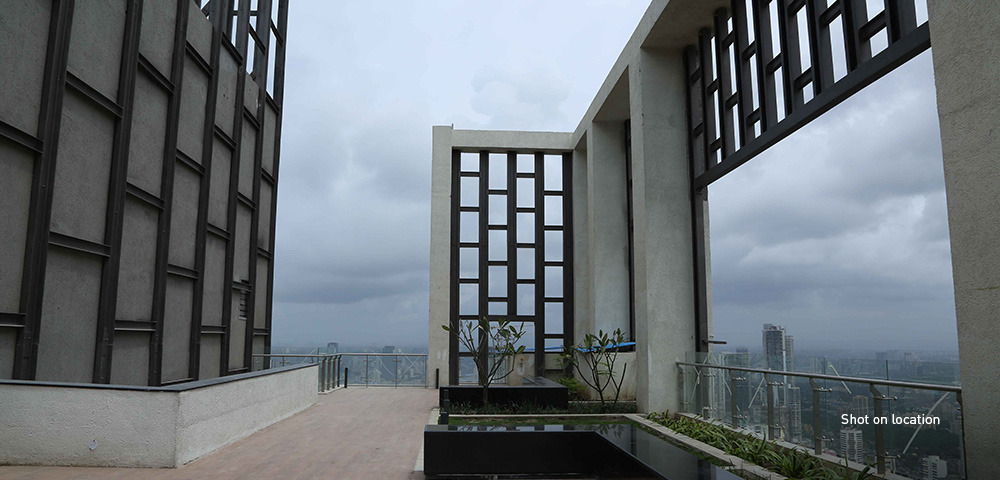 Sky deck offering panoramic views