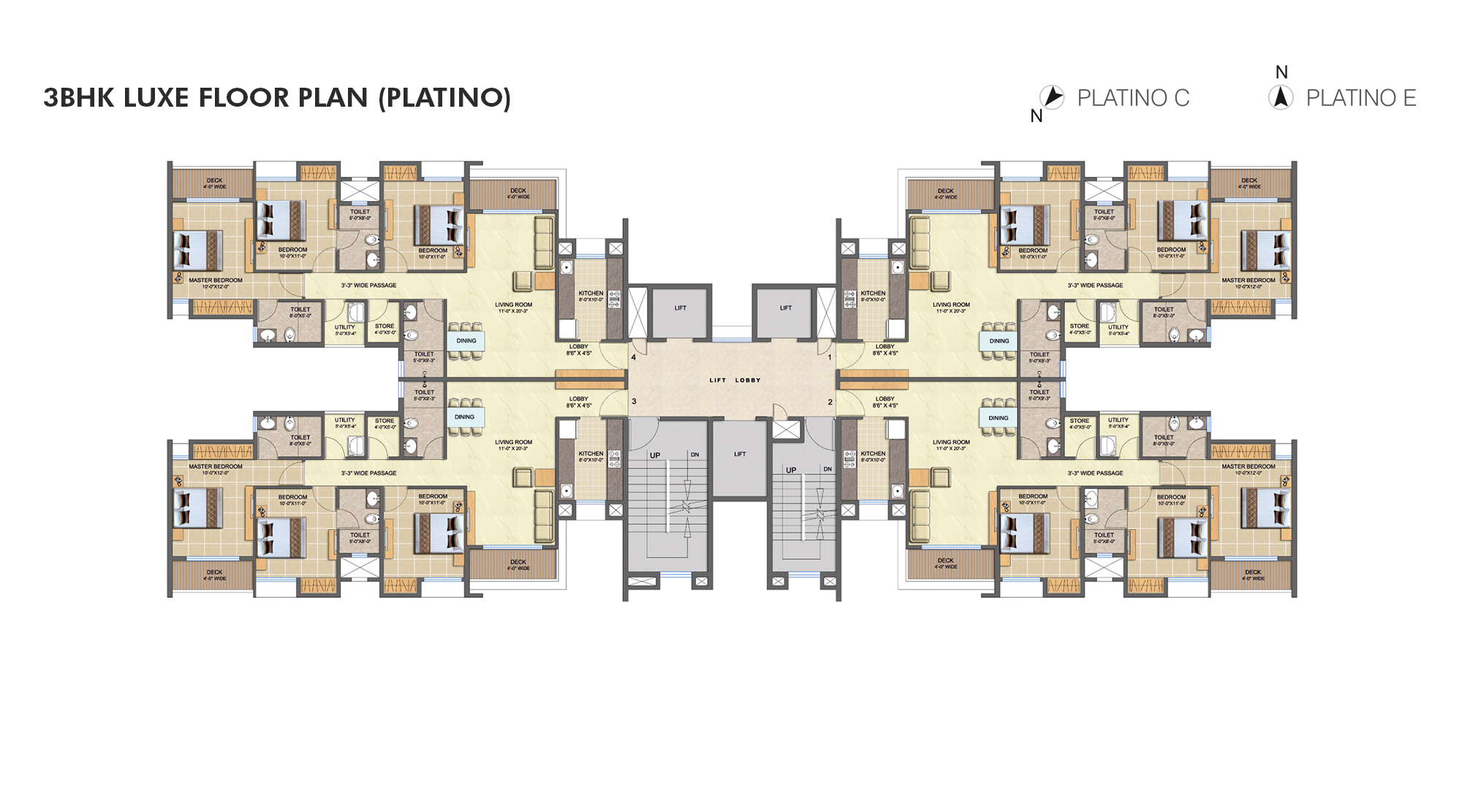 Lodha Splendora Thane Floor Plans 2 Bhk And 3 Bhk Floor And Unit Plans