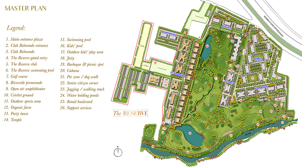 The Reserve At Lodha Belmondo Pune Floor Plans Property