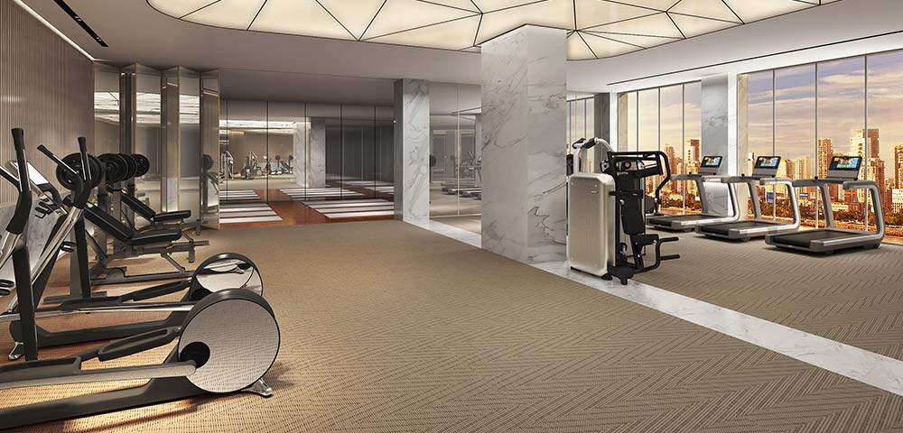 A 24x7 Exclusive Gymnasium To Help You Stay Fit