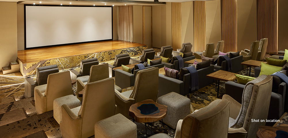 40-seat private theatre fit for a Hollywood mogul