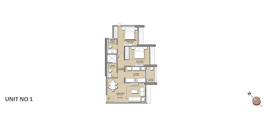 2 Bed Image 1